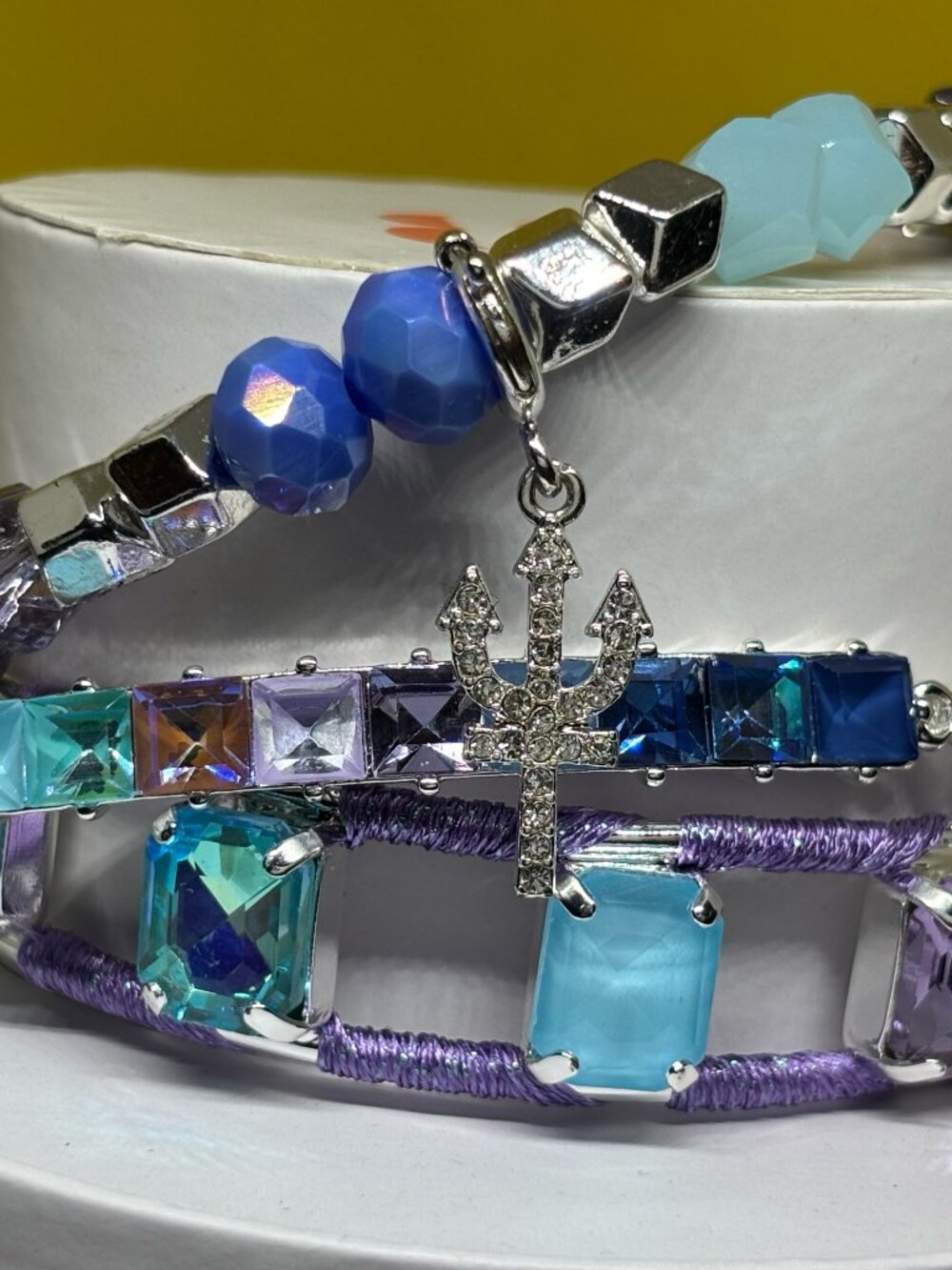 Bomb Party "I Want To Be Where The People Are" Luxury 3 Bracelet Stacks Set